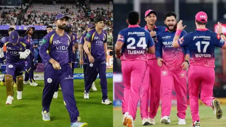 KKR vs RR Impact Players