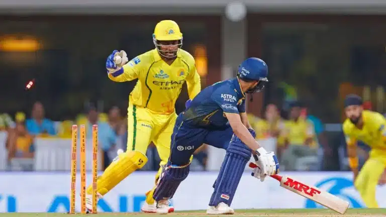 Sanju Samson performs an MS Dhoni-style knock to dismiss Shubman Gill in CSK vs GT clash