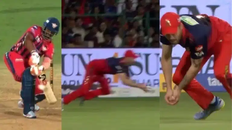 Tournament catch? Phil Salt takes a magnificent catch to dismiss Rishabh Pant in RCB vs LSG clash