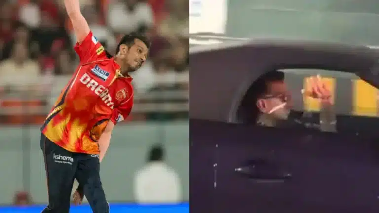 Watch: Yuzvendra Chahal Was Caught Smoking While Driving And Throws A Cigarette On The Road. FIR incoming?