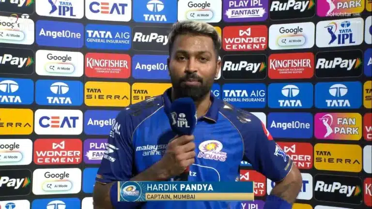 "Back my bowlers ": Hardik Pandya backs Mumbai Indians bowlers after crushing loss against SRH in IPL 2026