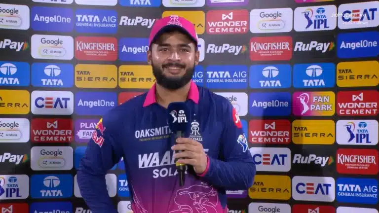 "The way they batted was commendable.": Riyan Parag praises Donovan Ferreira and Shubham Dubey after their winning performance against PBKS