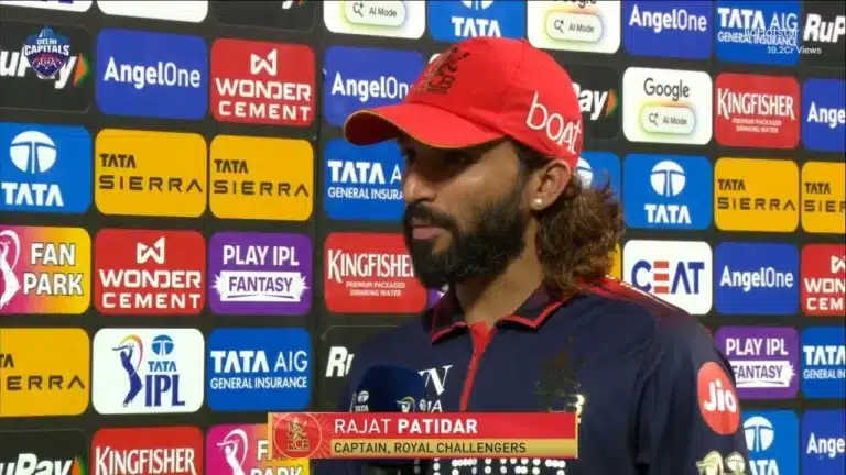 "We have early wickets": Rajat Patidar credits RCB’s pace attack after dominating win against DC in IPL 2026