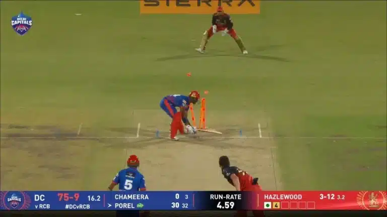 "Worse than the warriors of Pune": Fans troll Delhi Capitals after taking 75 runs against RCB in IPL 2026