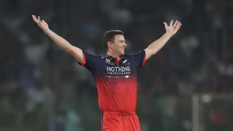 "followed his example ": Josh Hazlewood credits bowling partner Bhuvneshwar Kumar after winning POTM in DC vs RCB clash