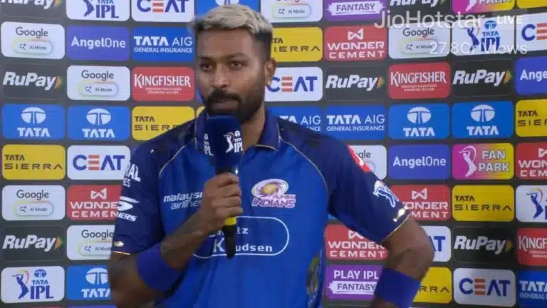 "too many races": Hardik Pandya attacks Mumbai Indians bowlers after loss against RCB in IPL 2026