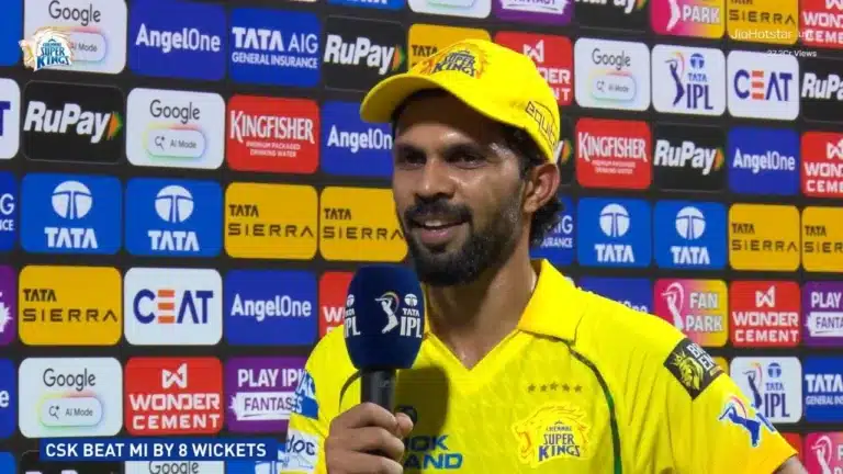 "started very well": Ruturaj Gaikwad happy as CSK complete double over MI in IPL 2026